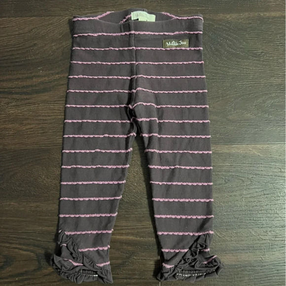 Bundle of 2 pairs baby girl Matilda Jane Leggings 12-18 months - Picture 2 of 7